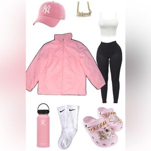 Vintage Pink Blair Windbreaker